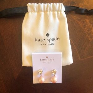 Kate Spade Lady Marmalade Drop Pearl Earrings